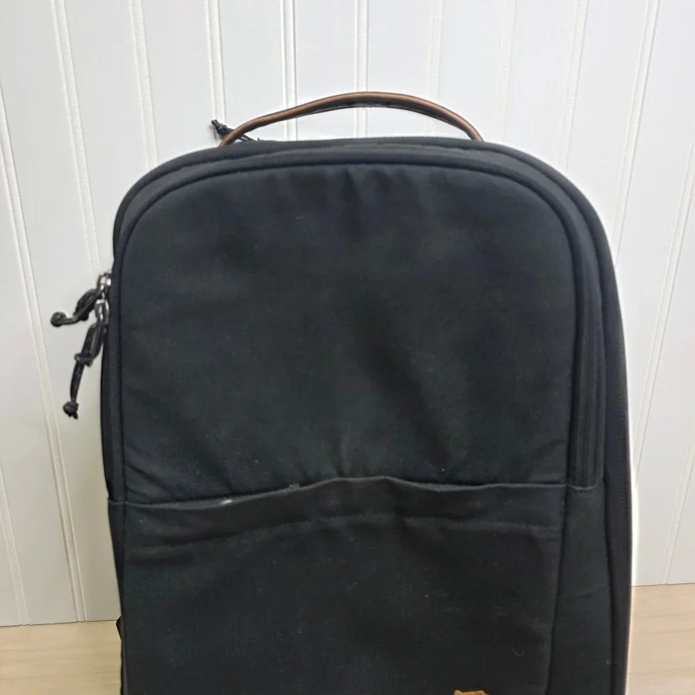 Fjallraven Raven 28L Backpack Black G-1000 Heavy Duty Laptop Bag Mens